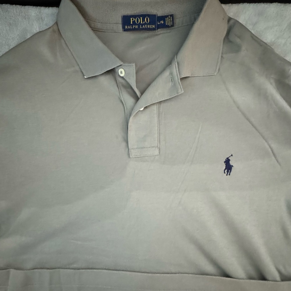 Polo by Ralph Lauren Gray Classic Polo Shirt